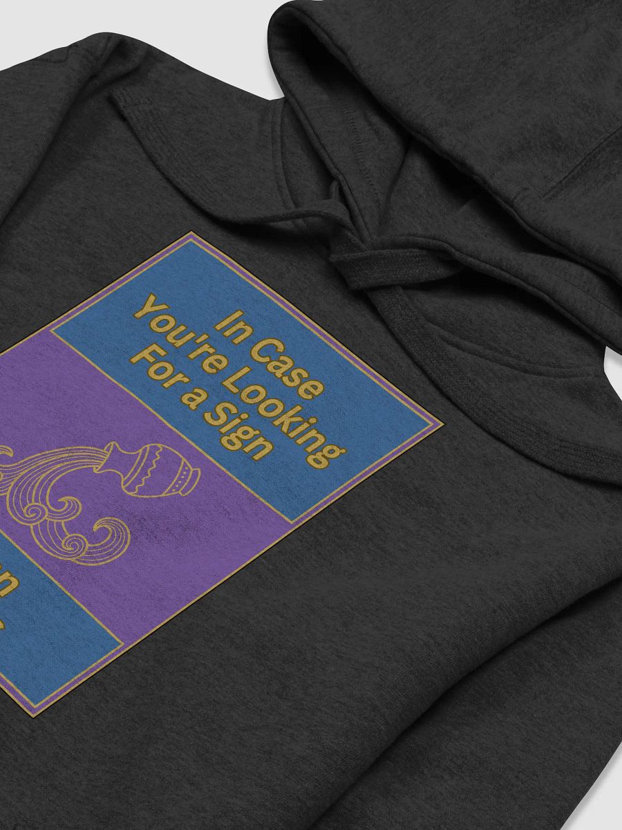 In Case You’re Looking For A Sign Aquarius Zodiac Sign Hoodie, Zodiac Sign Vibes Hoodie, Aquarius Hoodie, Astrological Hoodie product image (2)