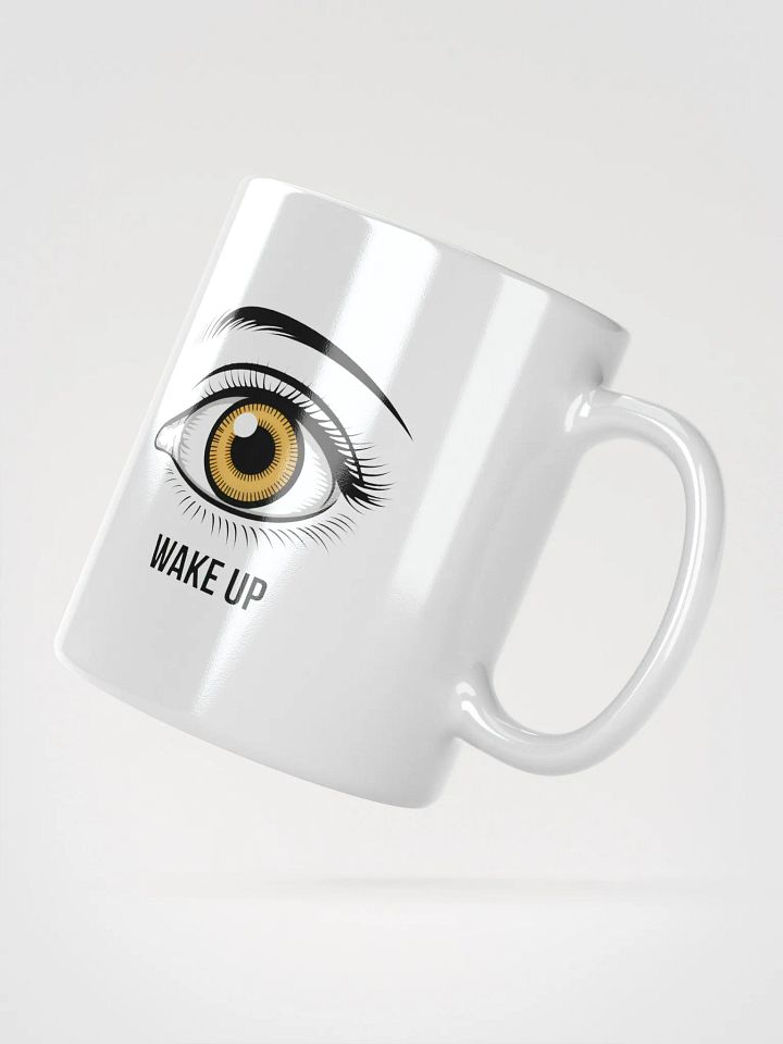 Wake Up Eye Mug | Motivational Coffee Gift Mug product image (2)