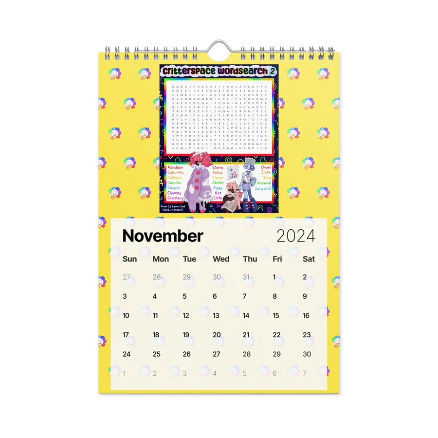 Yellow CS Activity Calendar 2024 product image (29)