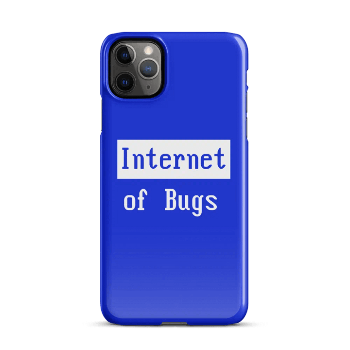 Internet Of Bugs iPhone case product image (46)