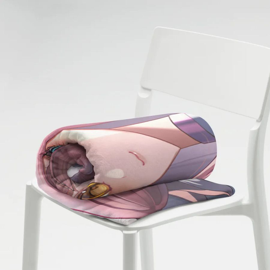 Rainy Day Peach Blanket product image (7)