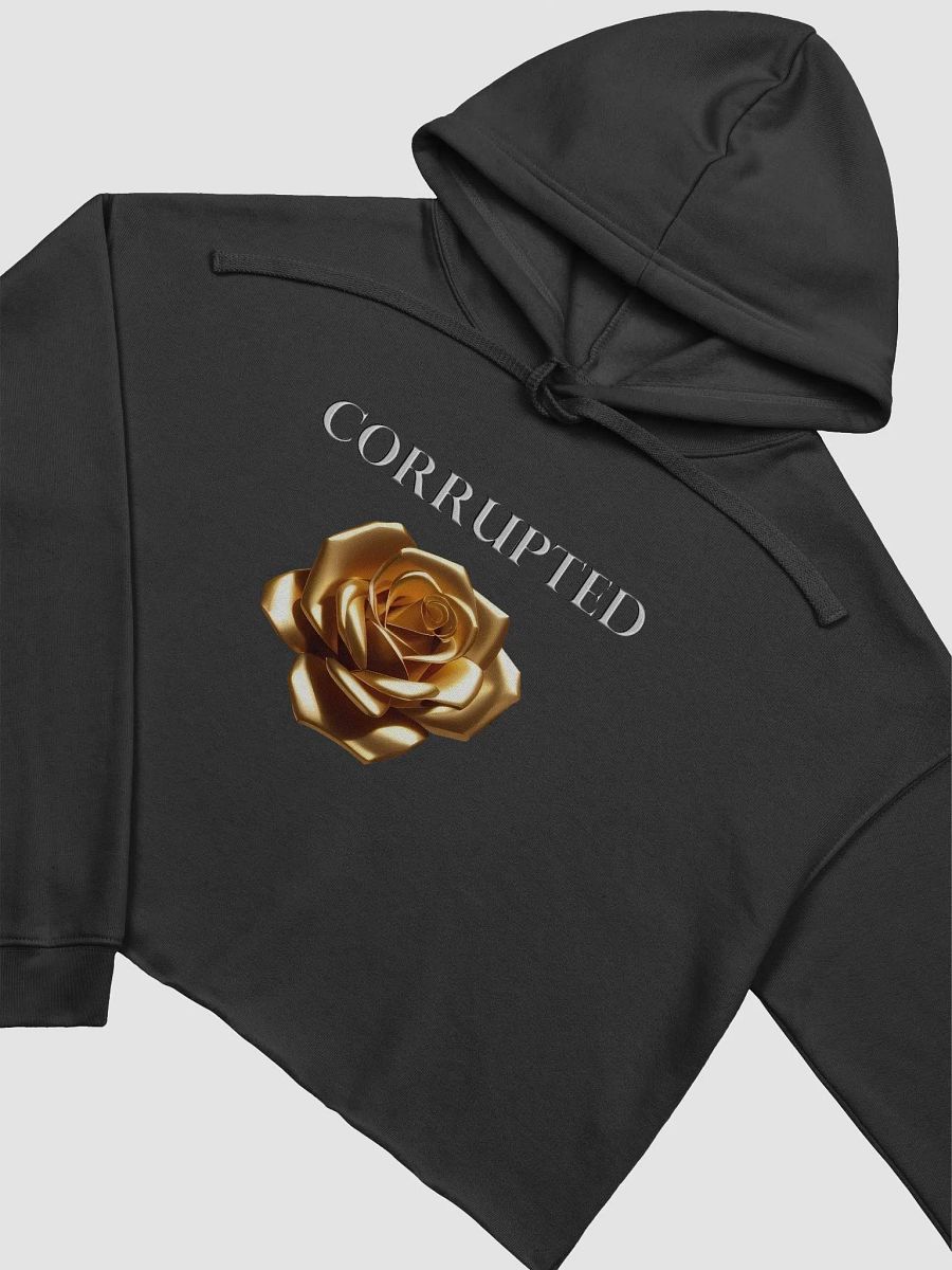 Corrupted Fleece Crop Hoodie product image (3)