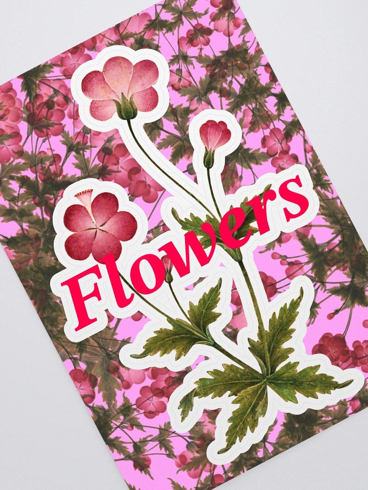 Flower sticker product image (2)