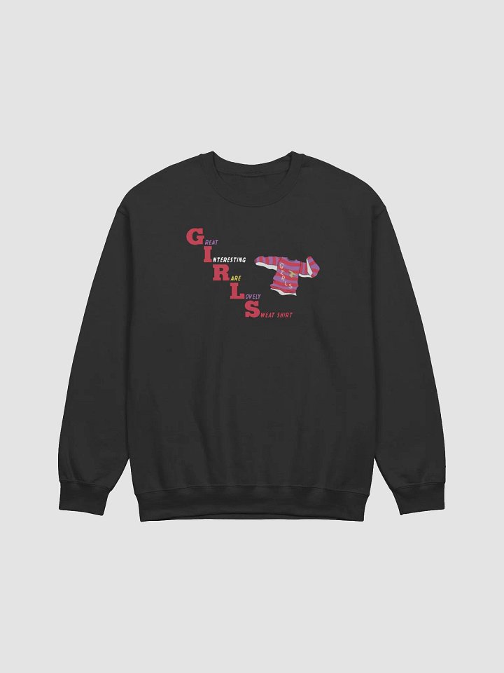GIRLS Interesting Sweat Shirt classic sweatshirt product image (2)