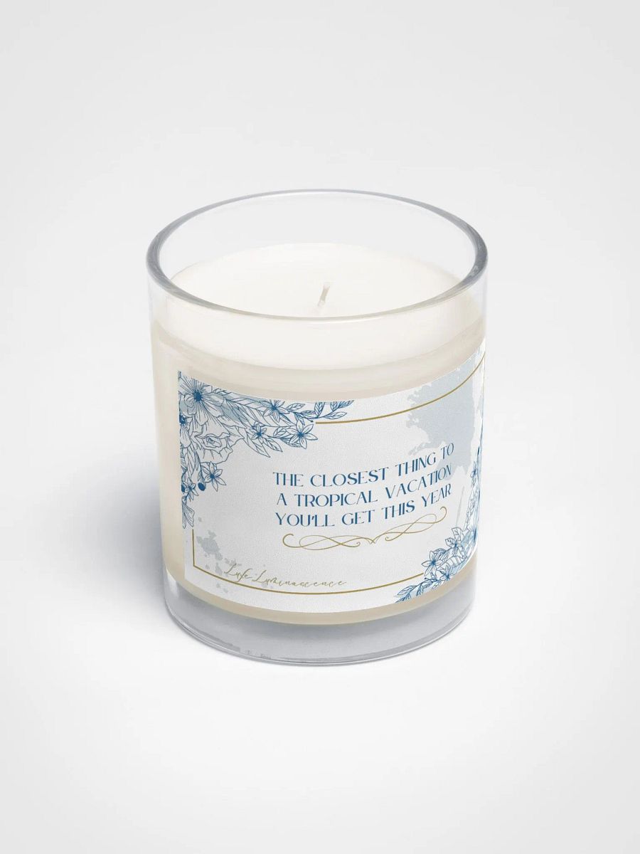 Tropical Escape Funny Quote Candles product image (2)