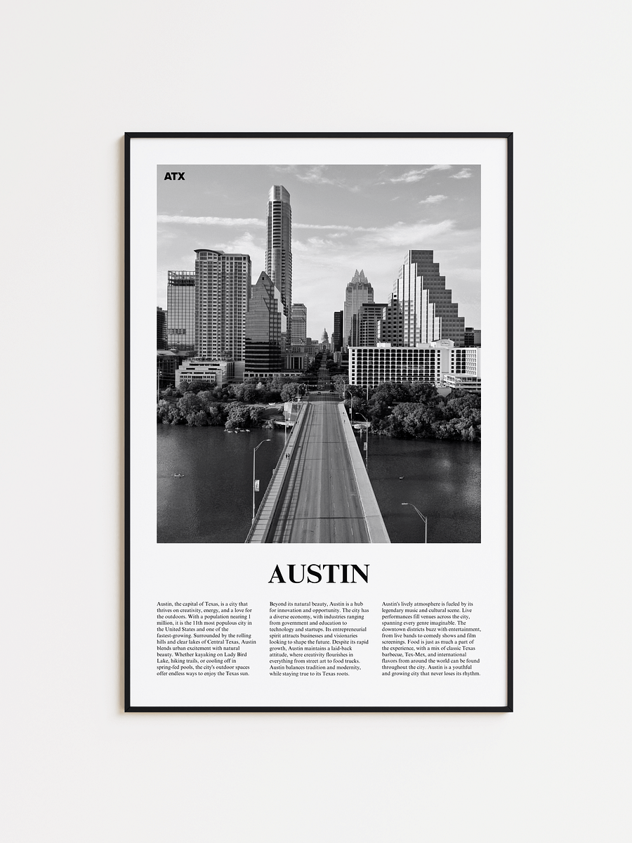 Austin 02 Newspaper Poster product image (1)
