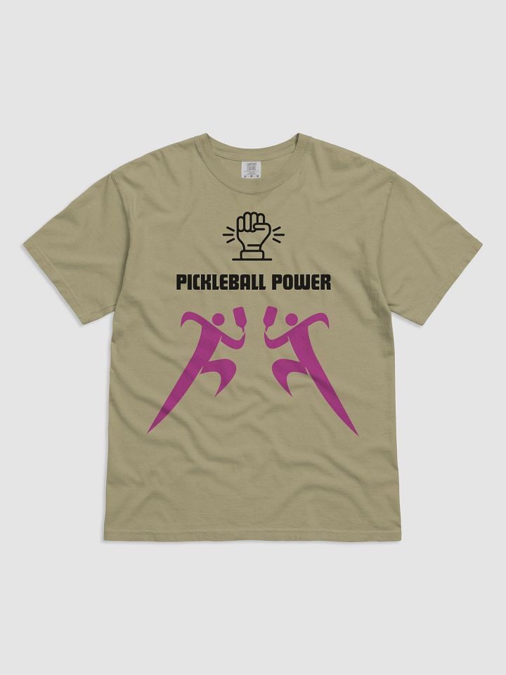 Pickleball Power Heavyweight Cotton T-Shirt product image (7)