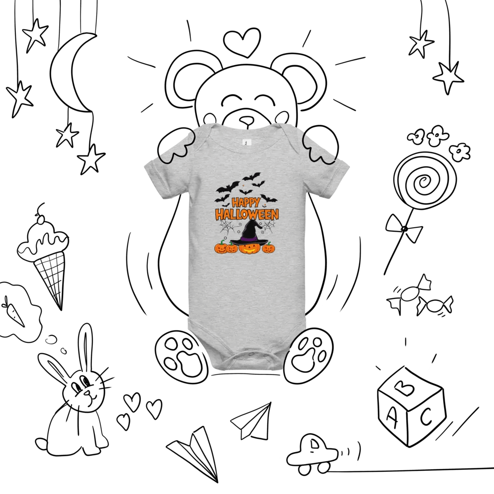 Happy Halloween Baby Romper Onesie product image (7)