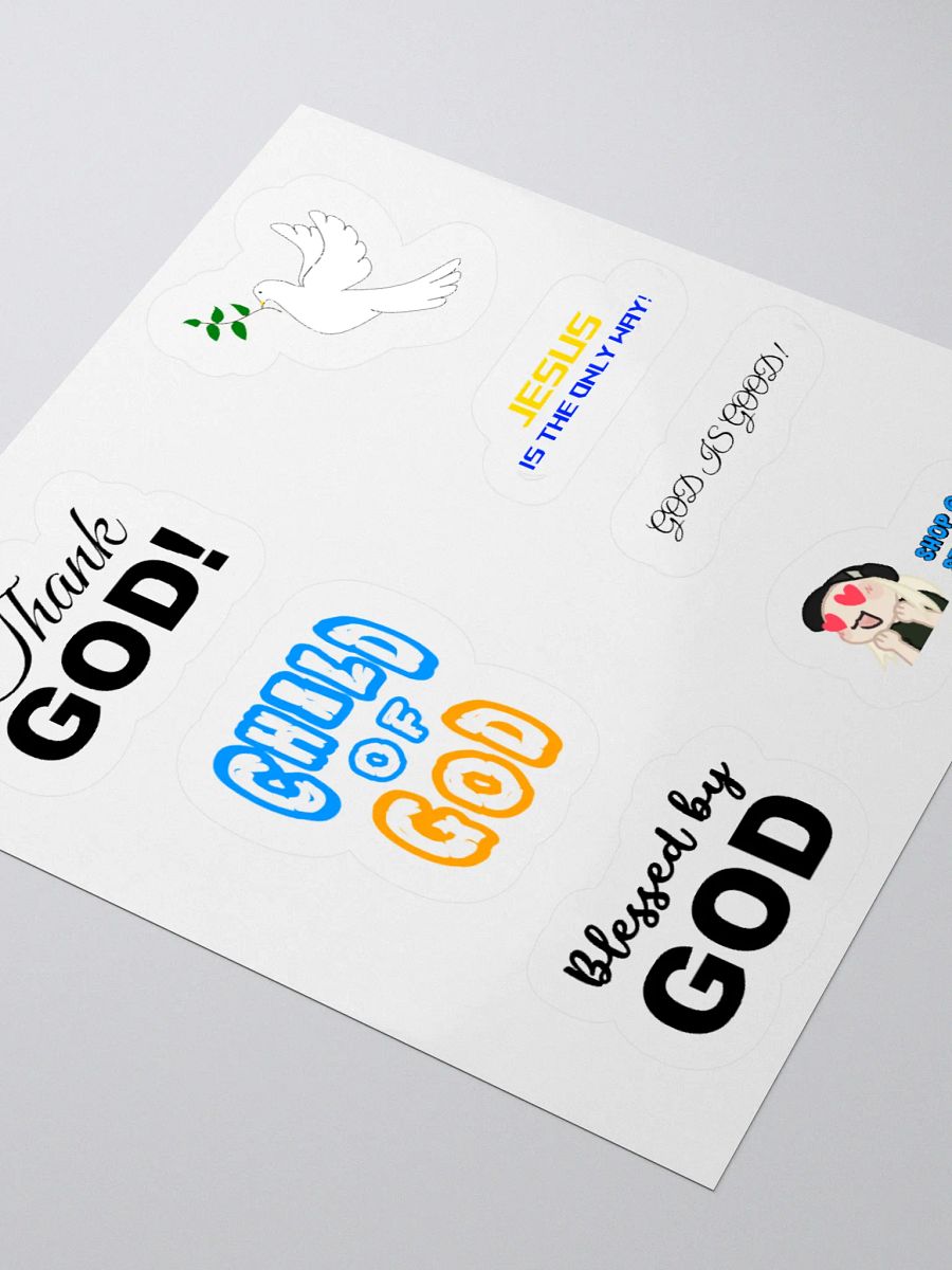 Child of God Kiss Cut Stickers product image (8)