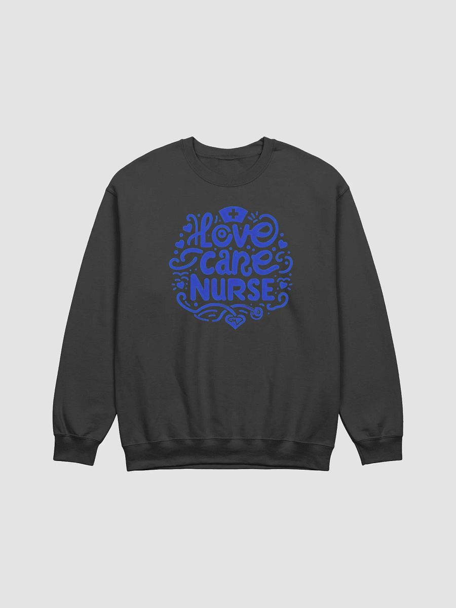 Love Care Nurse Crewneck Sweatshirt product image (1)