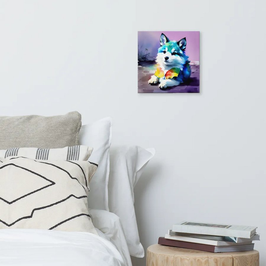 Cute Dog Digital Painting - v2 product image (9)