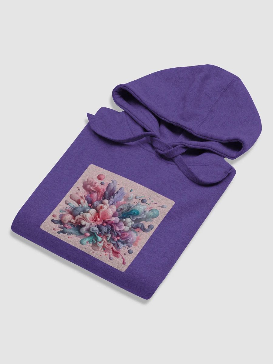 Ethereal Explosion Unisex Hoodie | AI Design abstrakte Flüssigkeit product image (6)