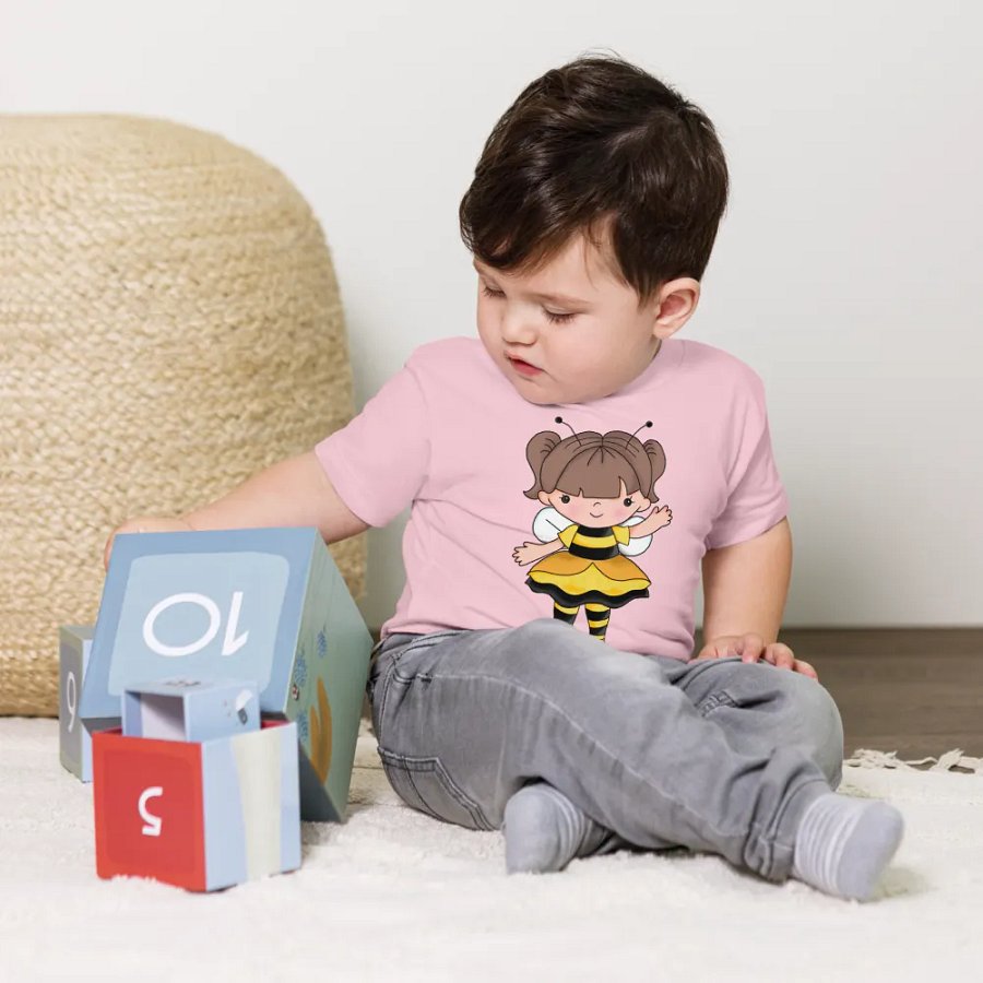 Toddler's Bumble bee Girl Tee product image (30)
