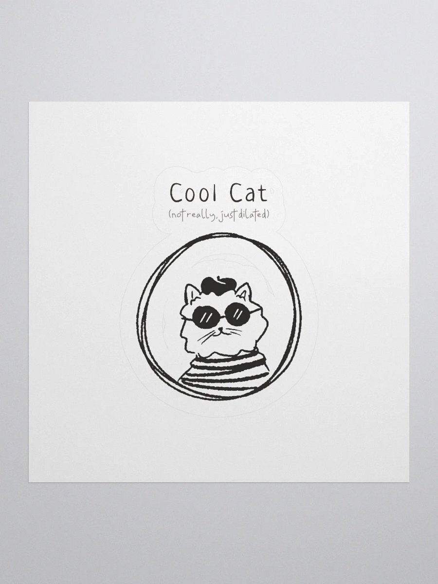 Cool Cat Sticker Set product image (1)