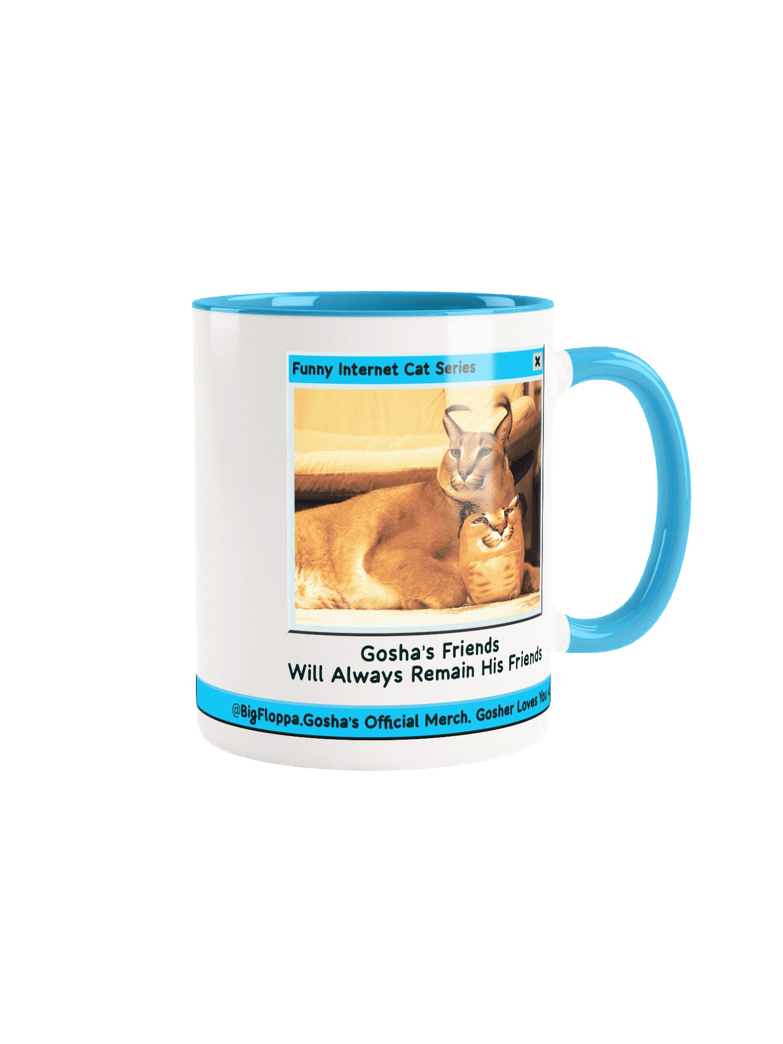 Y2K Cute Caracal Coffee and Tea Mug product image (3)