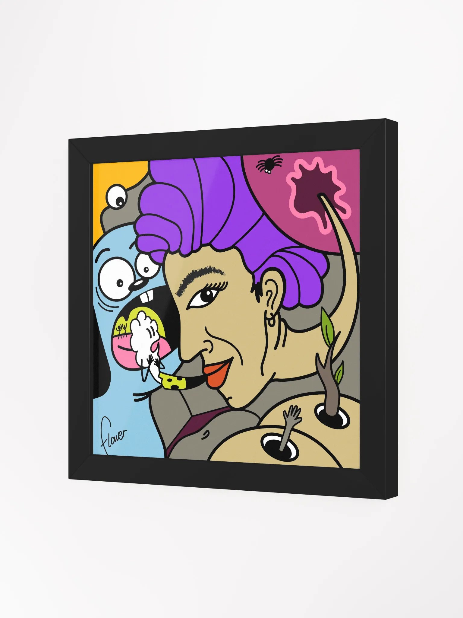 Binario. Framed Matte Poster product image (7)