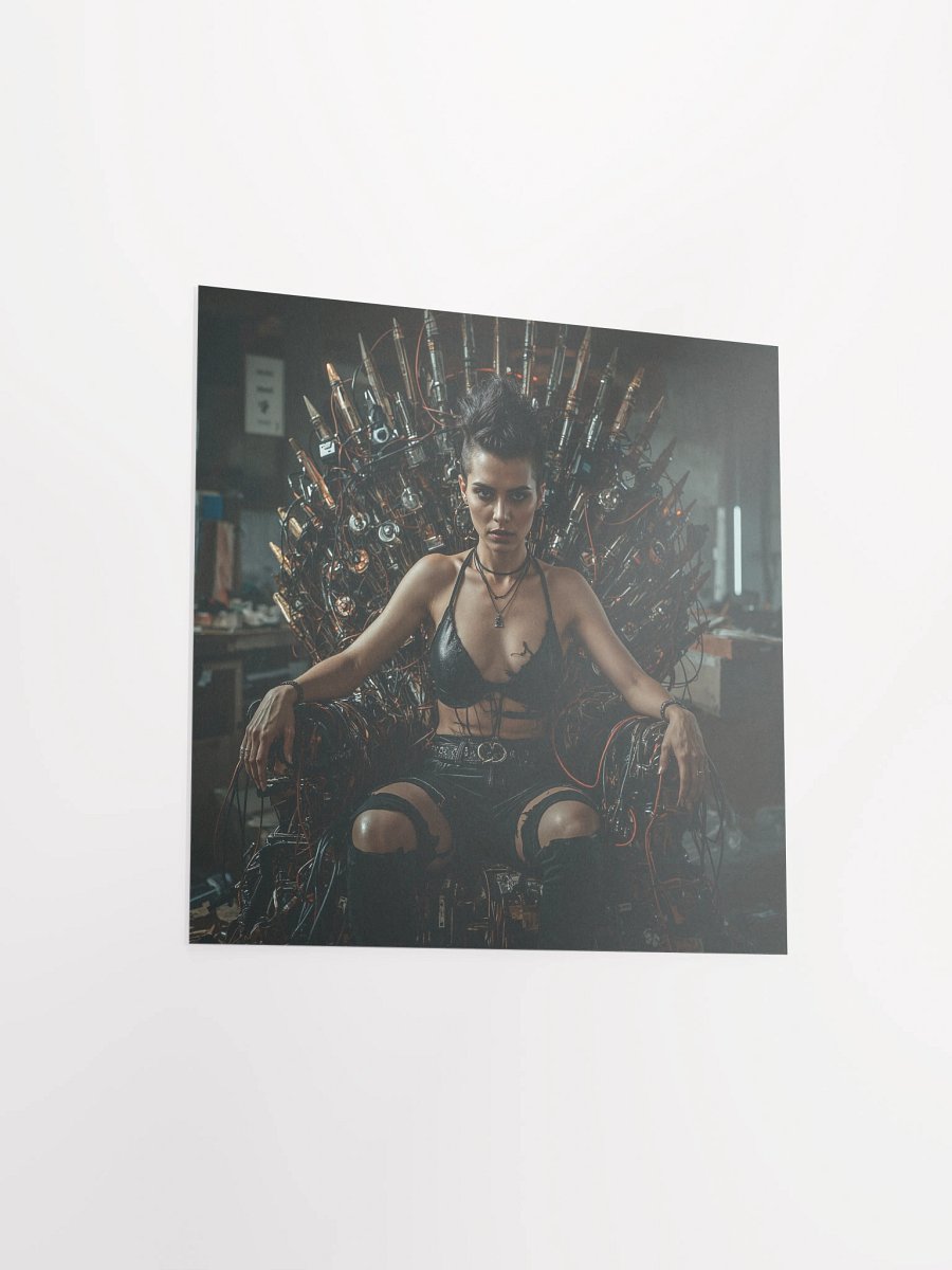 Wired Throne Matte Poster product image (14)