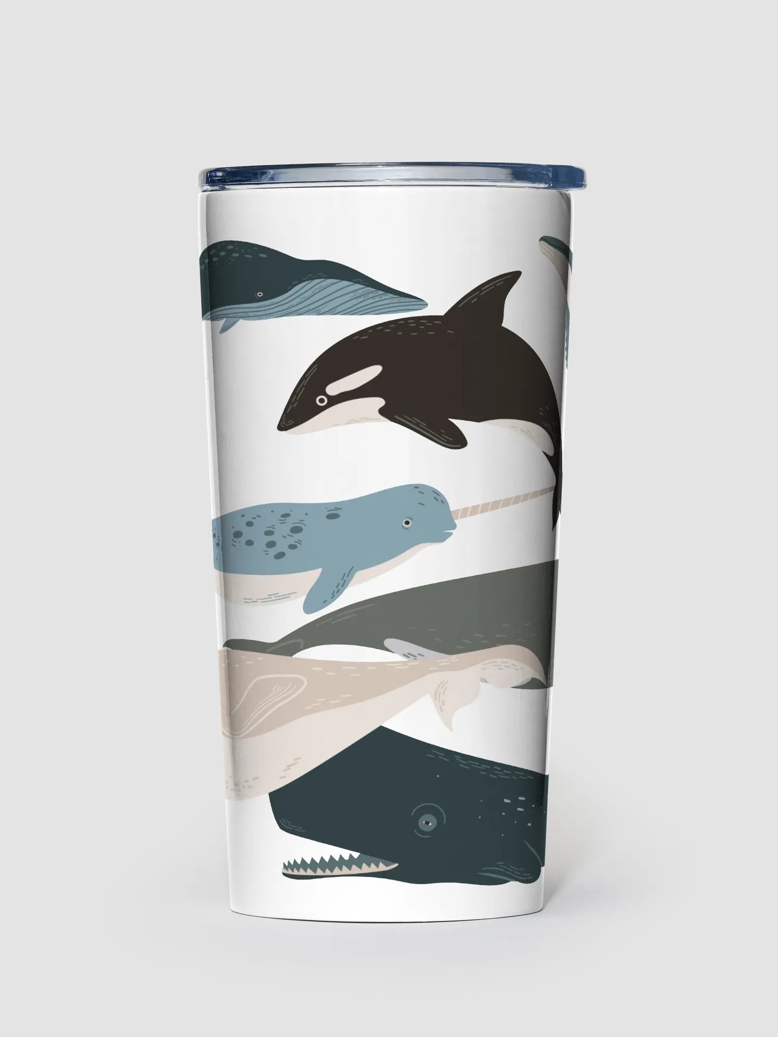 Whale Song 20oz Stainless Steel Tumbler product image (1)