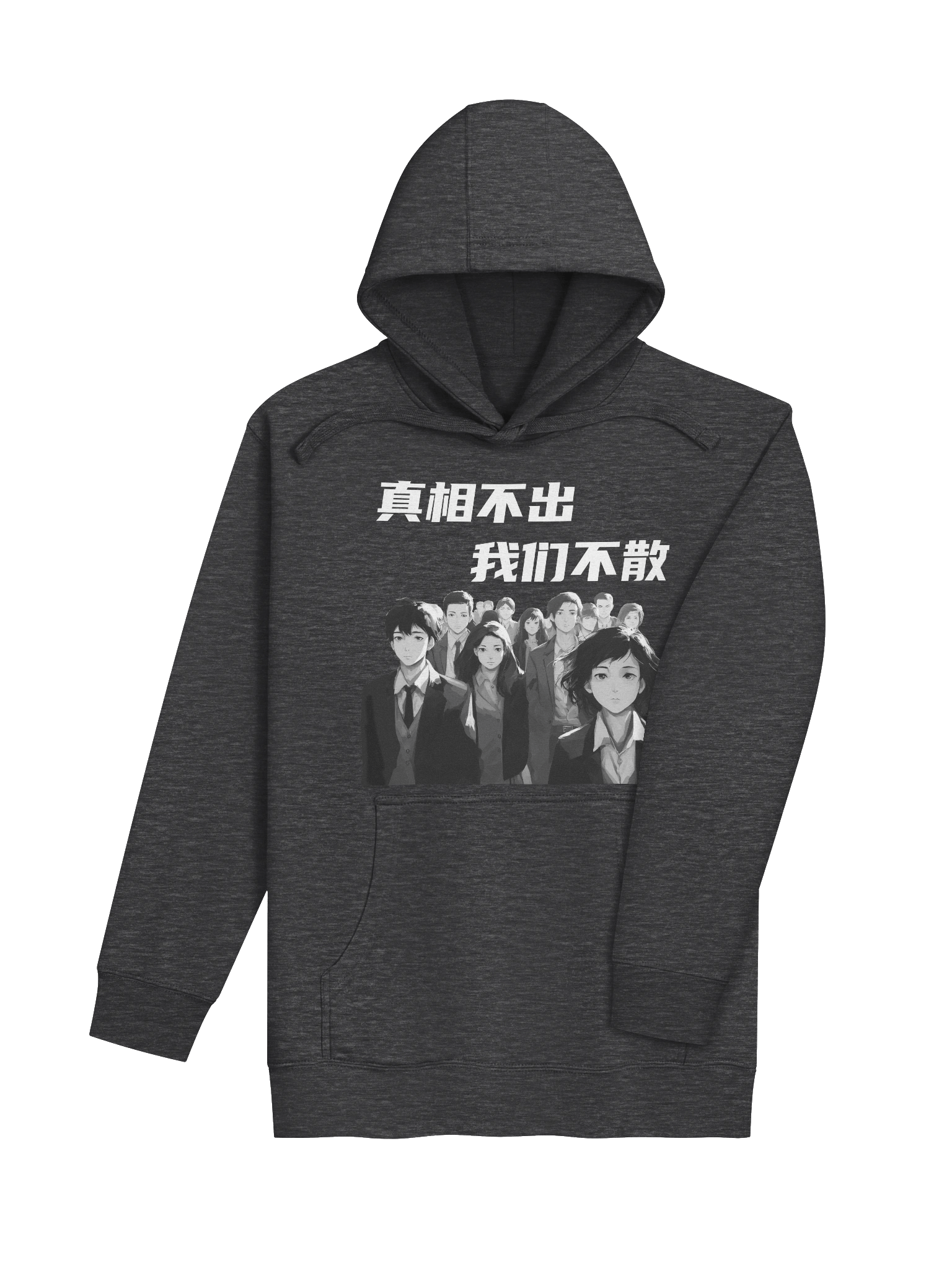 真相不出，我们不散｜男女通用高级连帽衫【简体字版】 product image (4)