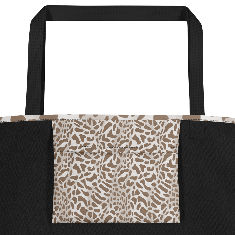Cappuccino Giraffe Tote Bag product image (2)