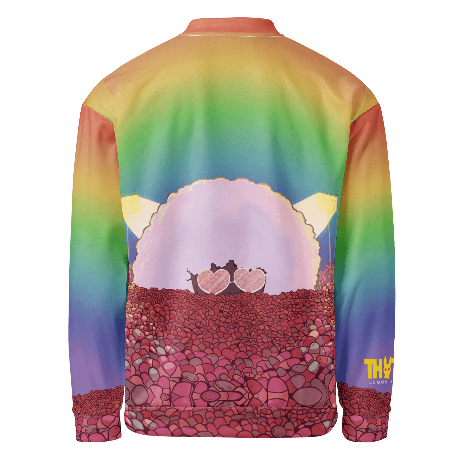 PILL JACKET (Unisex, Rainbow) product image (2)