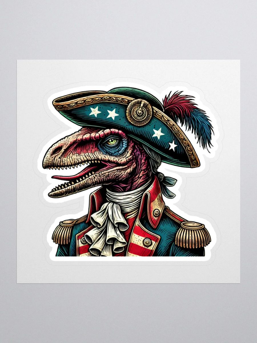New American Dinosaur Sticker - Decked Out Pterodactyl product image (1)