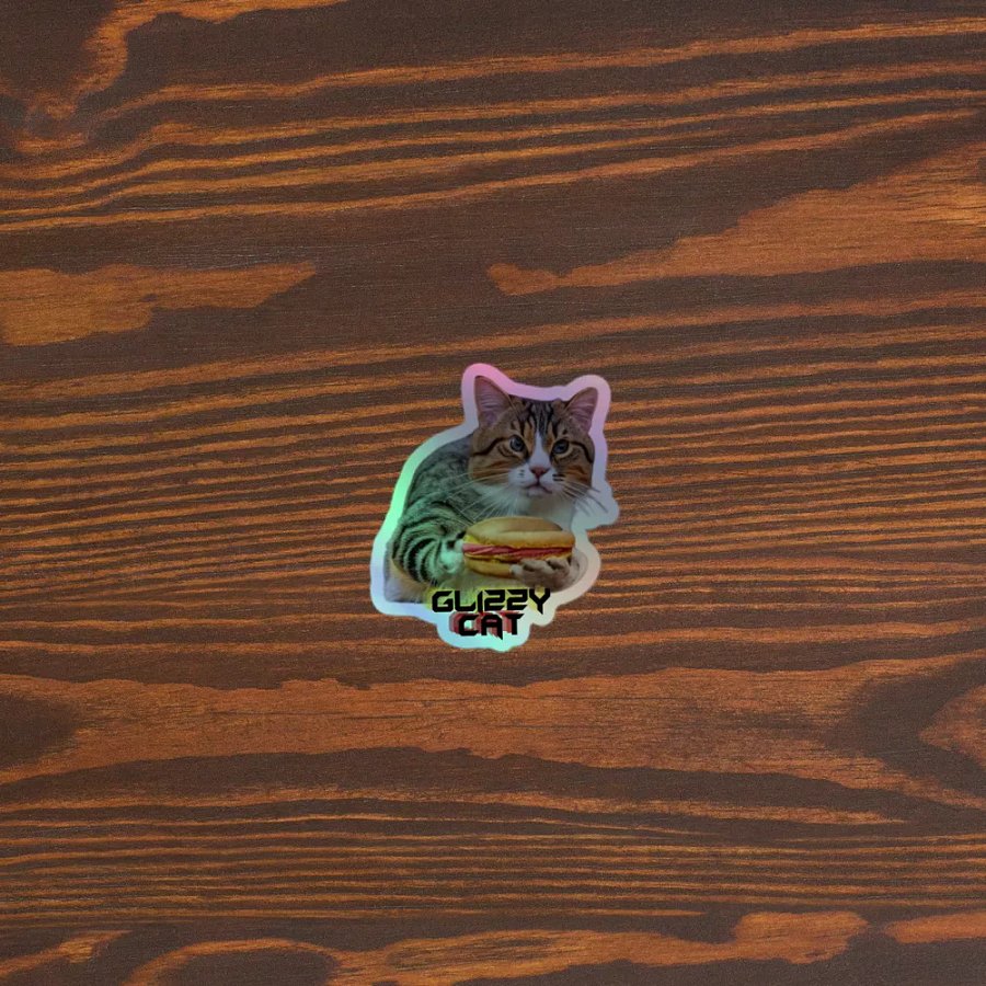GLIZZY CAT STICKER product image (3)