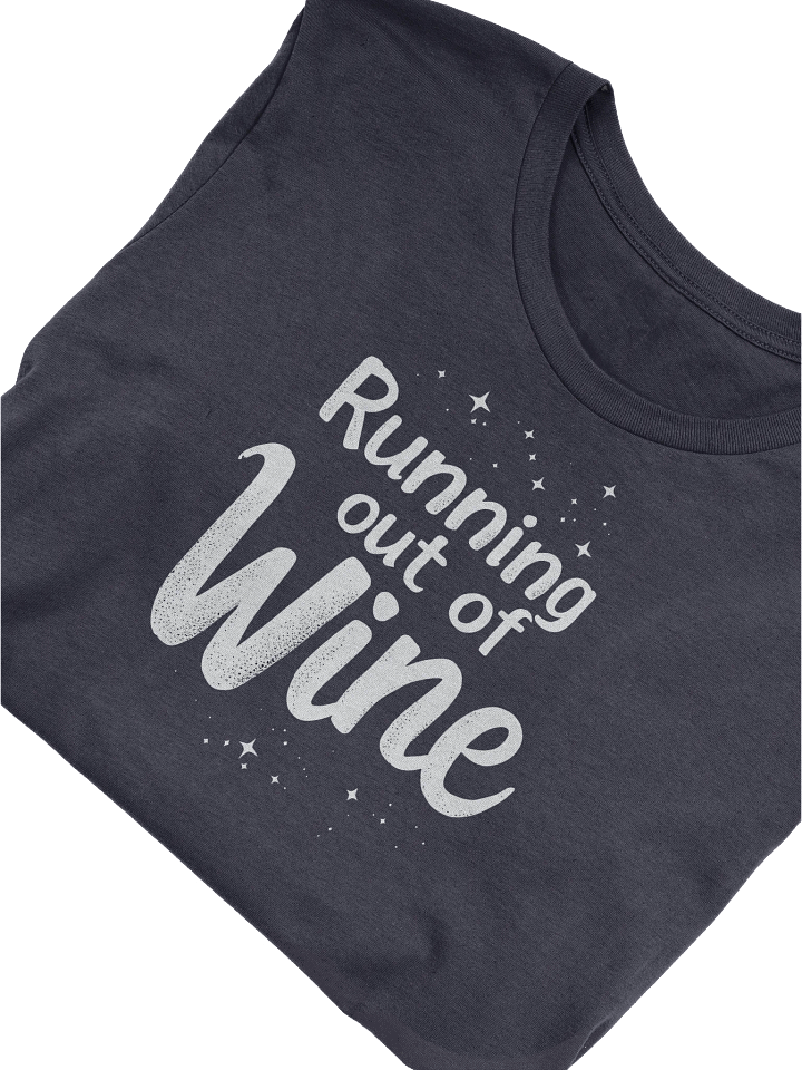 "Running Out of Wine" Starry Graphic T-Shirt product image (31)