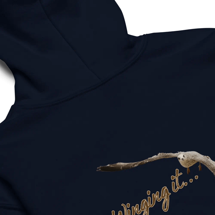 Winging it... Seagull Youth Hoodie product image (2)