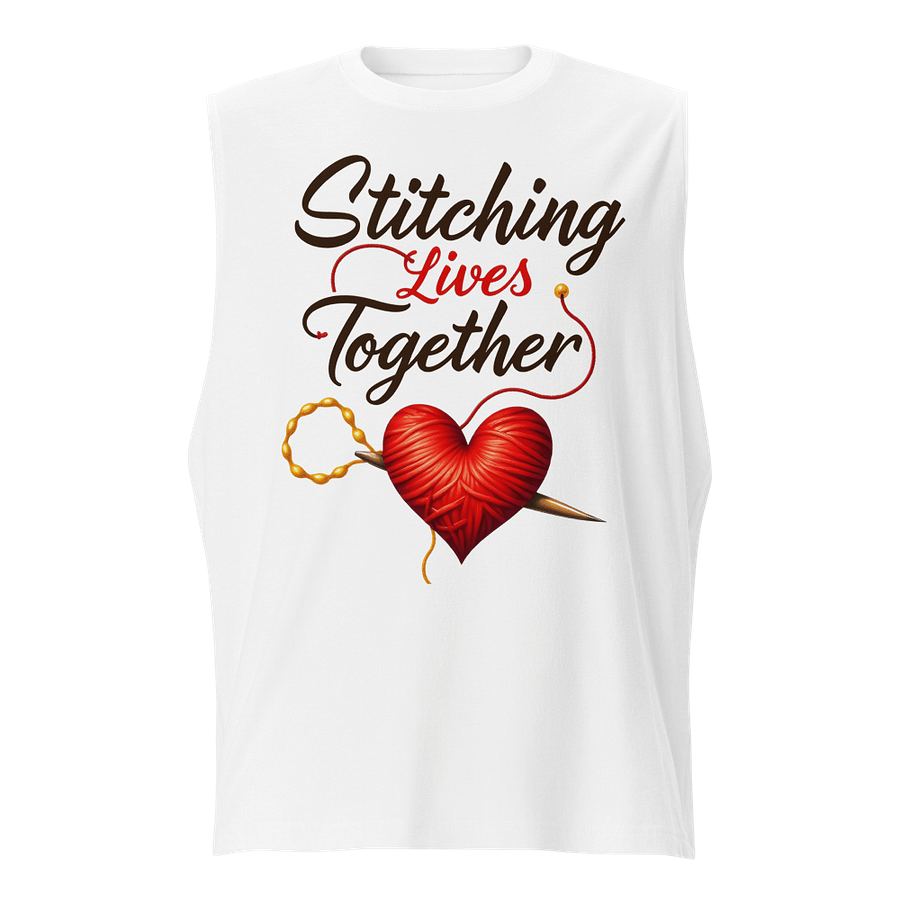 Heartfelt Stitch Muscle Tank product image (1)