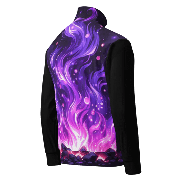 Mystical Flames Recycled Track Jacket | Ai Design product image (2)