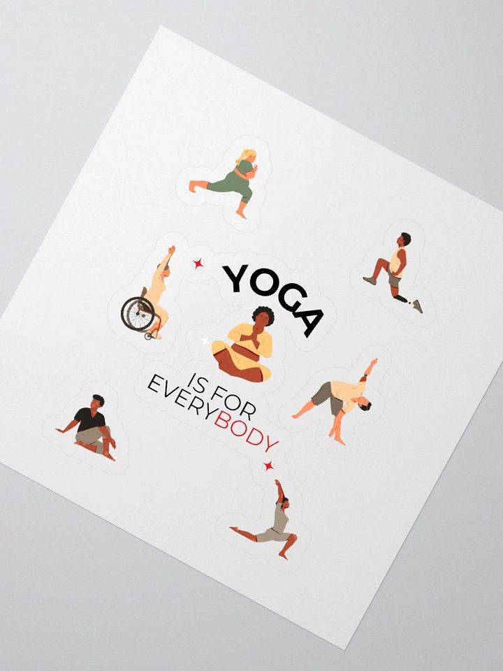 Yoga for Everybody Sticker product image (2)