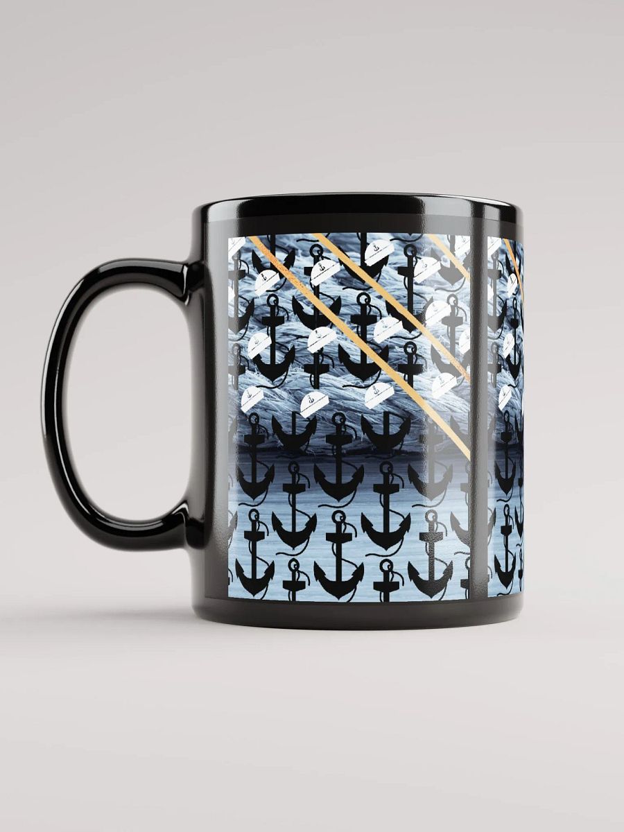 JoBeth Nautical ⚓ Black Glossy Mug product image (11)