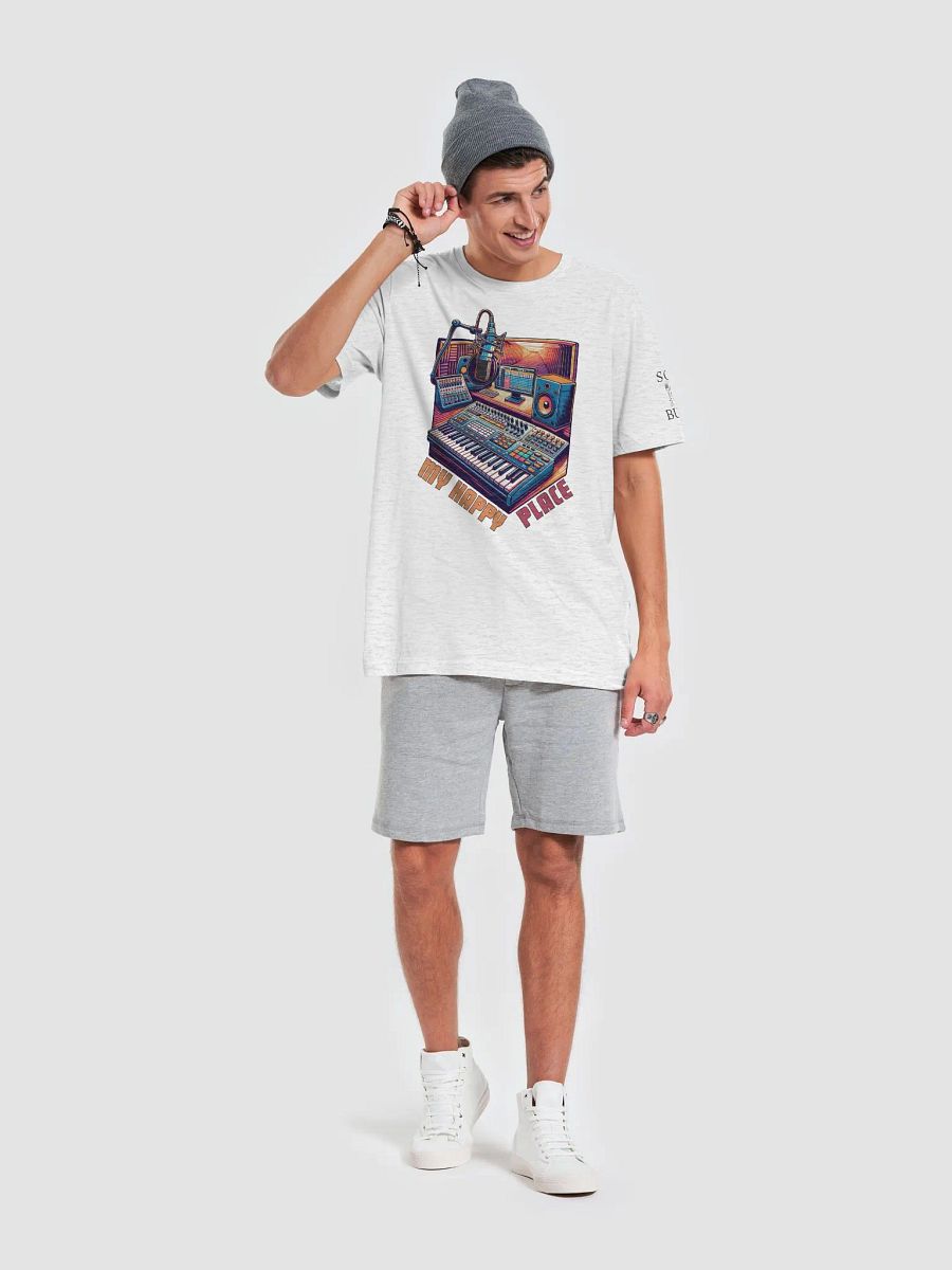 "My Happy Place" T-Shirt (light colors) product image (29)