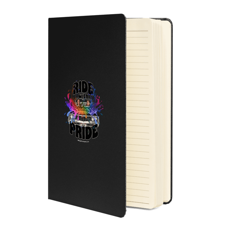 Ride with Pride Lined Notebook - Dark Colours product image (4)
