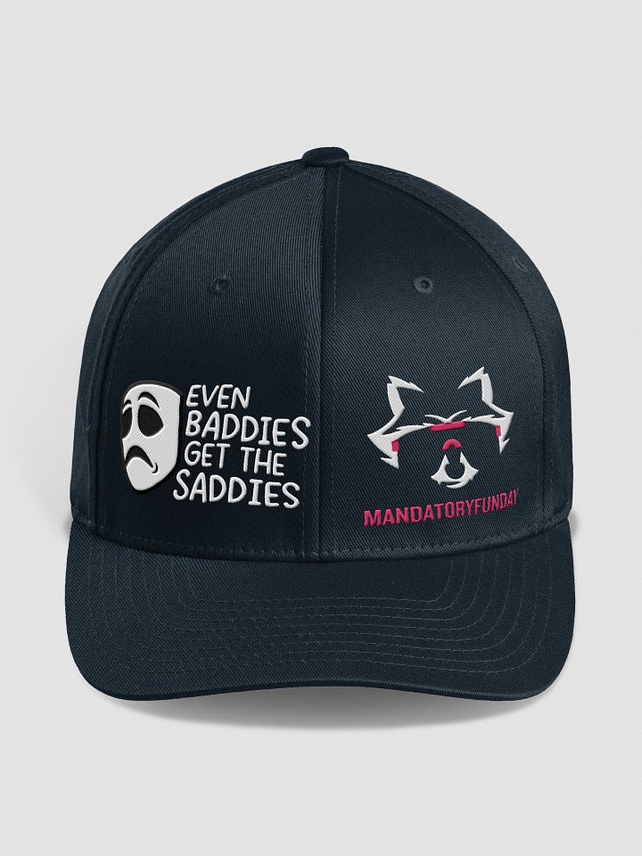 Baddies Get Saddies Mask Flexfit Hat product image (3)