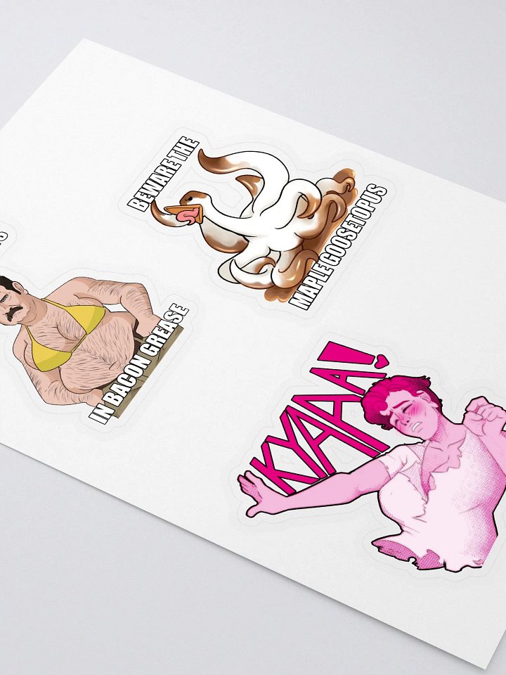 Cursed Sticker Sheet product image (2)