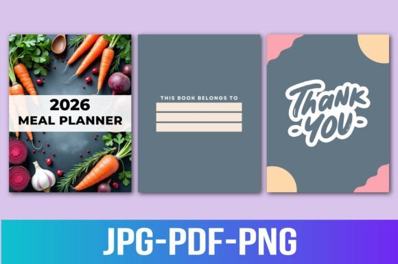 🥗 Meal Planner 2026 – Your Year of Healthy, Organized Meals product image (2)