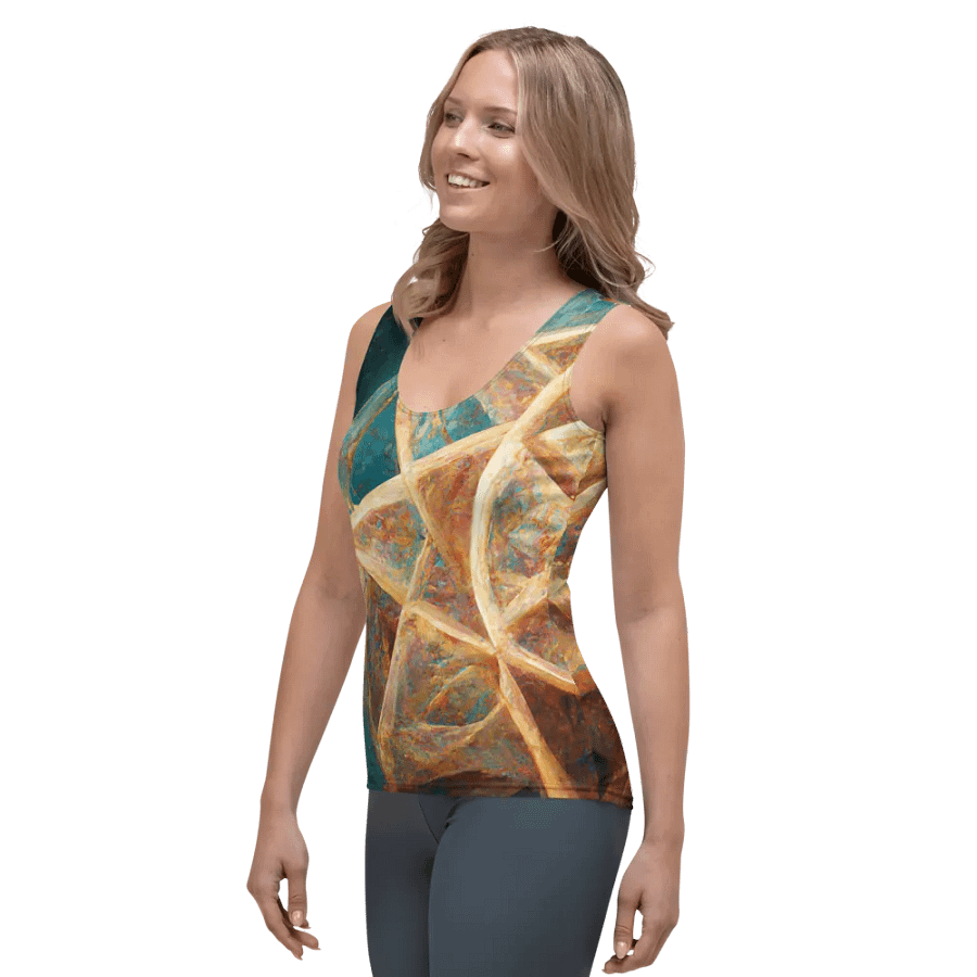 Geometric Fusion Women's Tank Top product image (3)