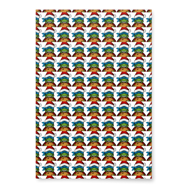 Santa Leo Wrapping Paper product image (2)