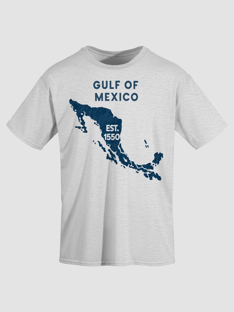 Cartographer’s Gulf of Mexico Map T-shirt product image (9)