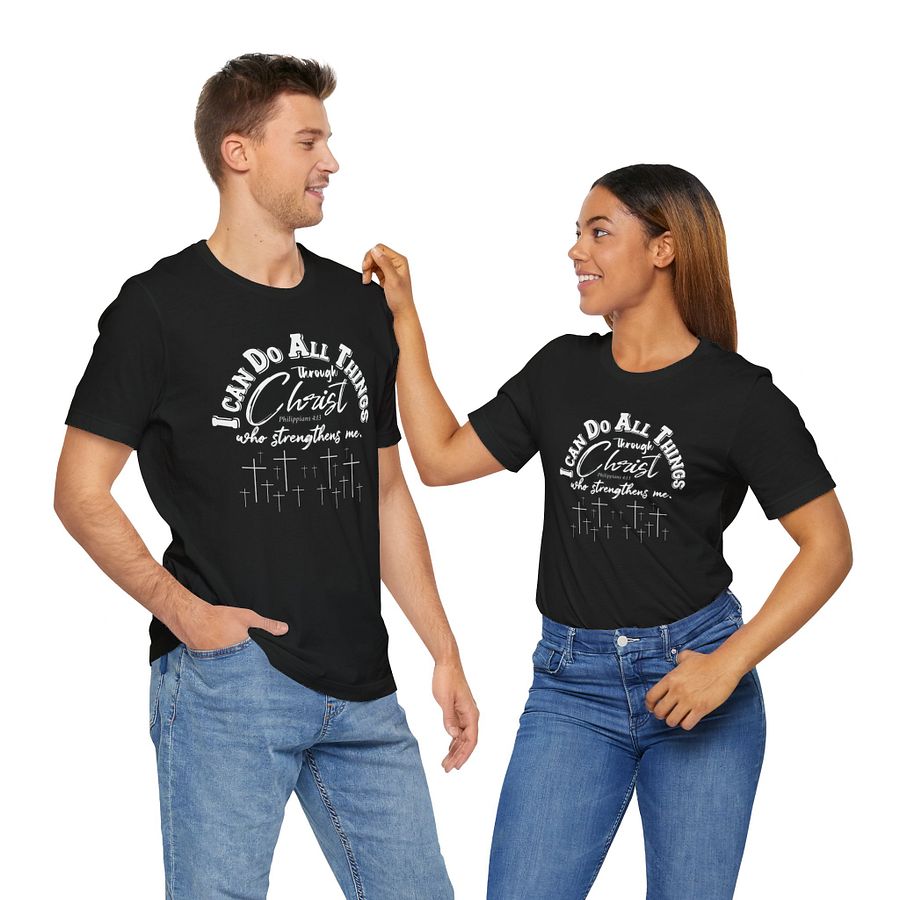 I can do all things through Christ unisex T-shirt product image (5)