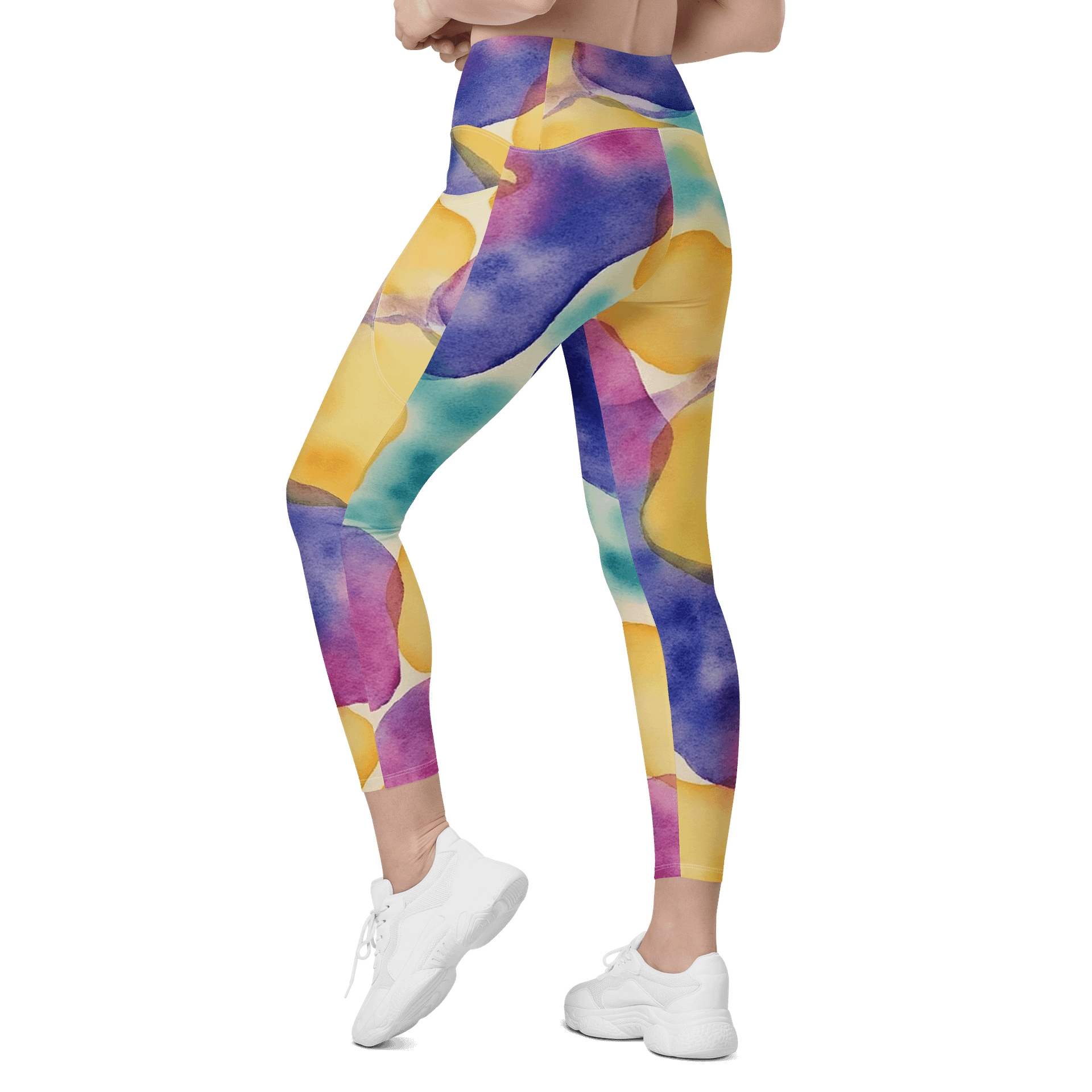 Barry Grady 'Blossom Breeze' Crossover Leggings product image (7)