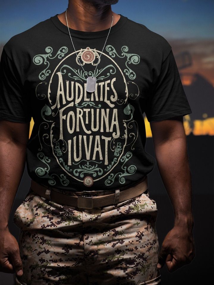 Audentes Fortuna Iuvat TShirt product image (1)