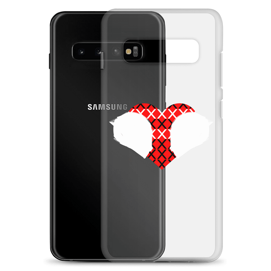 Valentine Matching Road Helmet Heart (White) Phone Case S product image (2)