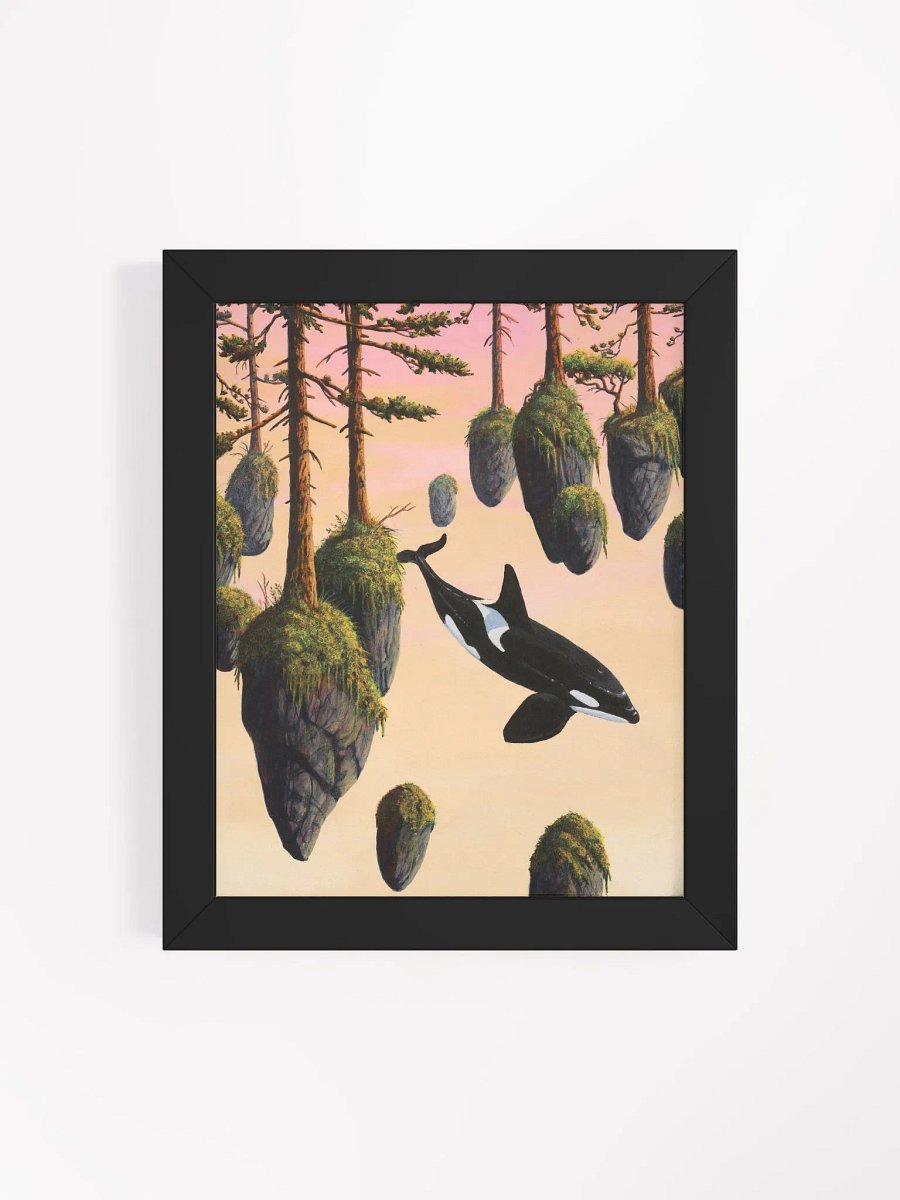 Solo Flight Wood Framed Matte Poster product image (21)