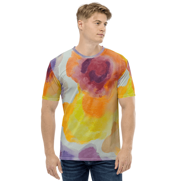 Yellow Red Clouds Shirt product image (1)