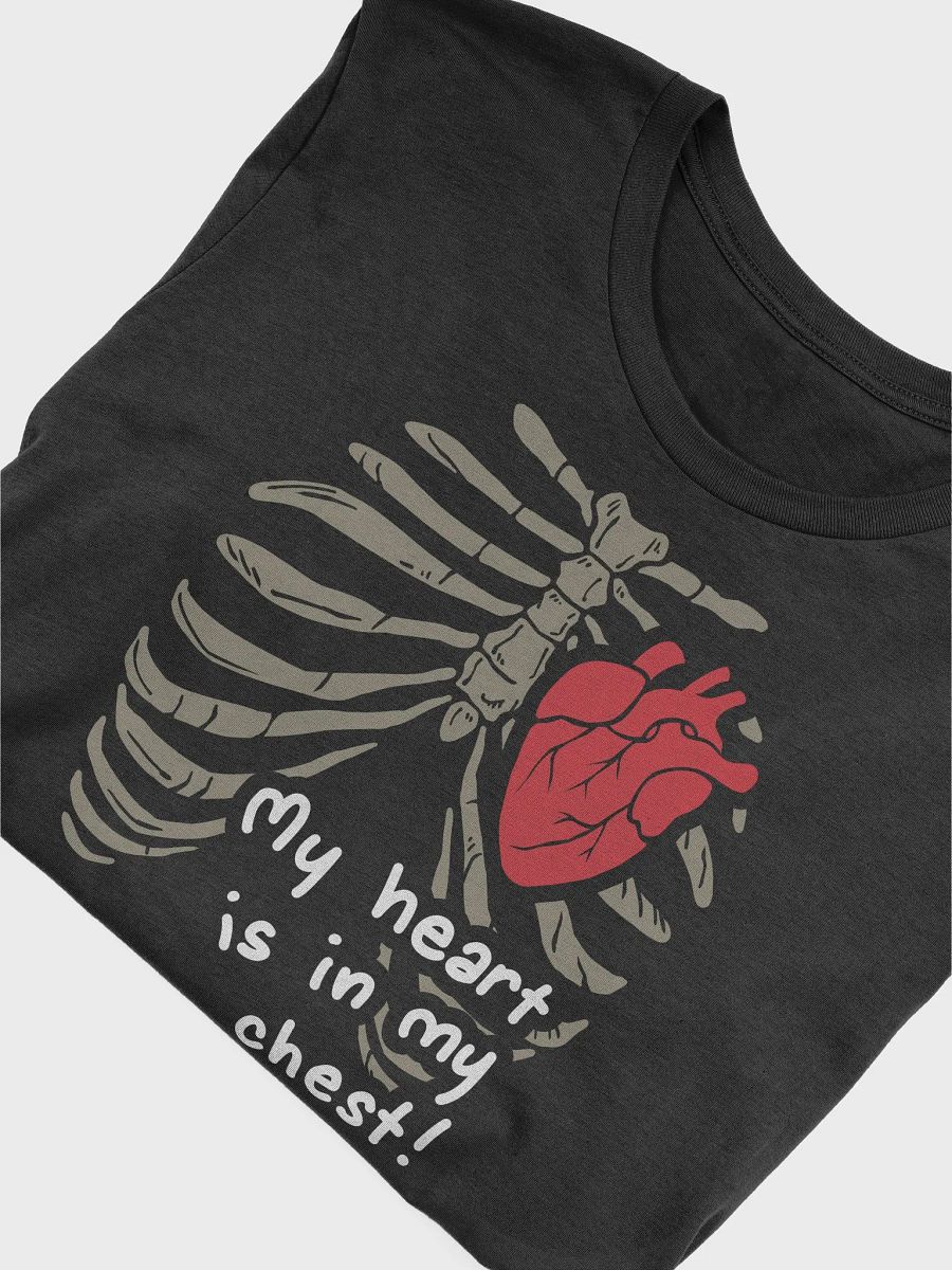 My Heart Is In My Chest V1 - Bella+Canvas Supersoft T-Shirt product image (25)