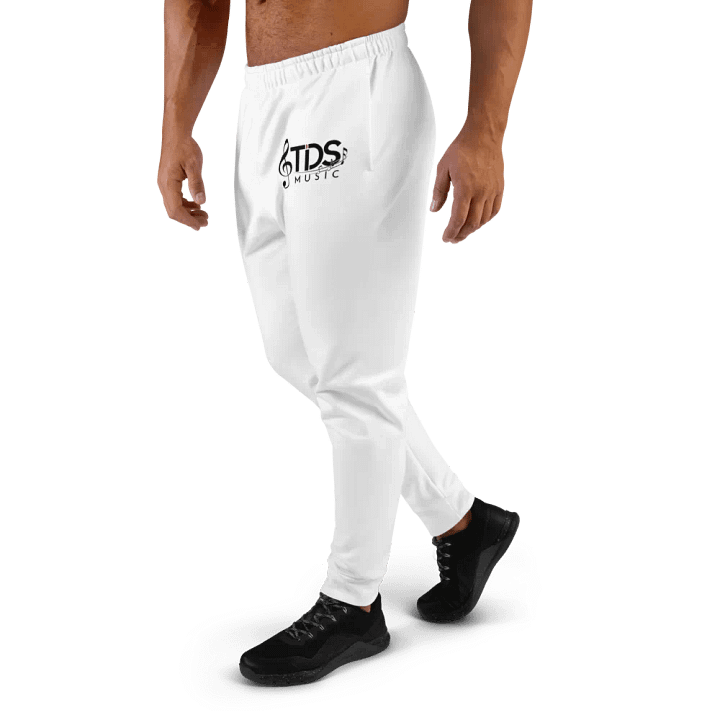 TDS Music Melody Men's White Joggers product image (2)