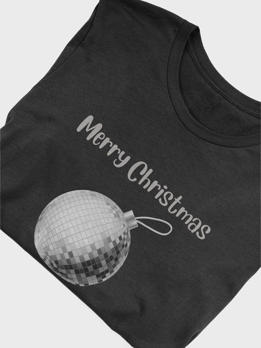 Dazzling Christmas Mirrorball with I Hope it Shines just for You T-Shirt - Silver product image (10)